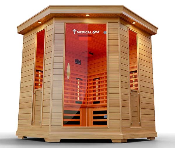 Medical Sauna 6 Plus 4–6 Person Infrared Sauna