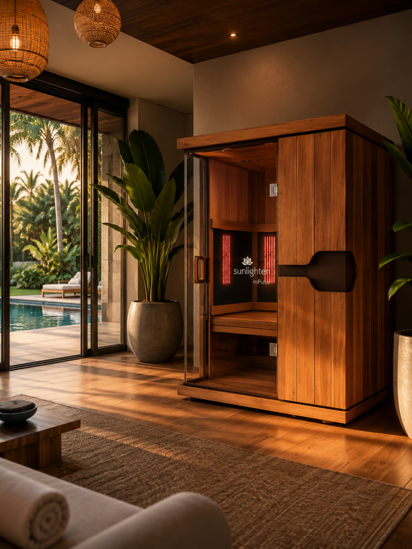 Sunlighten mPulse Believe 2-Person Infrared Sauna