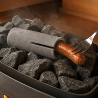 Hukka Makkaraputki Sauna Sausage Cooker Pipe Stone