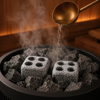 Hukka Höyrykivet Steam Stones for Sauna Heater