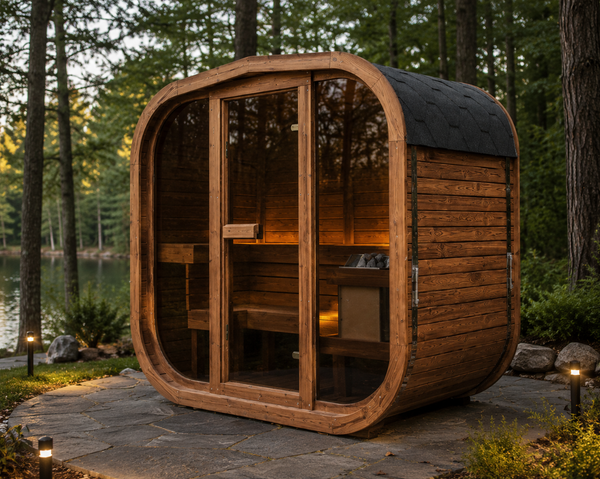 Mande Sauna MW12 ThermoWood for Your Perfect Backyard Retreat