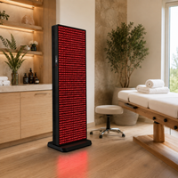 EXESAS     1216 LED, 6080W Dual-Chip, Red Light Therapy Device for Full Body, 4-Wavelengths Infrared LED Panel for Skin, Weight, Pain, Wellness
