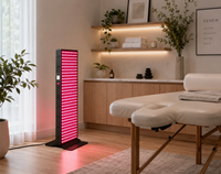 EXESAS 324 LED, 1620W Dual-Chip, Red Light Therapy Device for Full Body, 4-Wavelengths Infrared LED Panel for Skin, Weight, Pain, Wellness