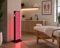EXESAS 120 LED, 600W Dual-Chip, Red Light Therapy Device for Full Body, 4-Wavelengths Infrared LED Panel for Skin, Weight, Pain, Wellness