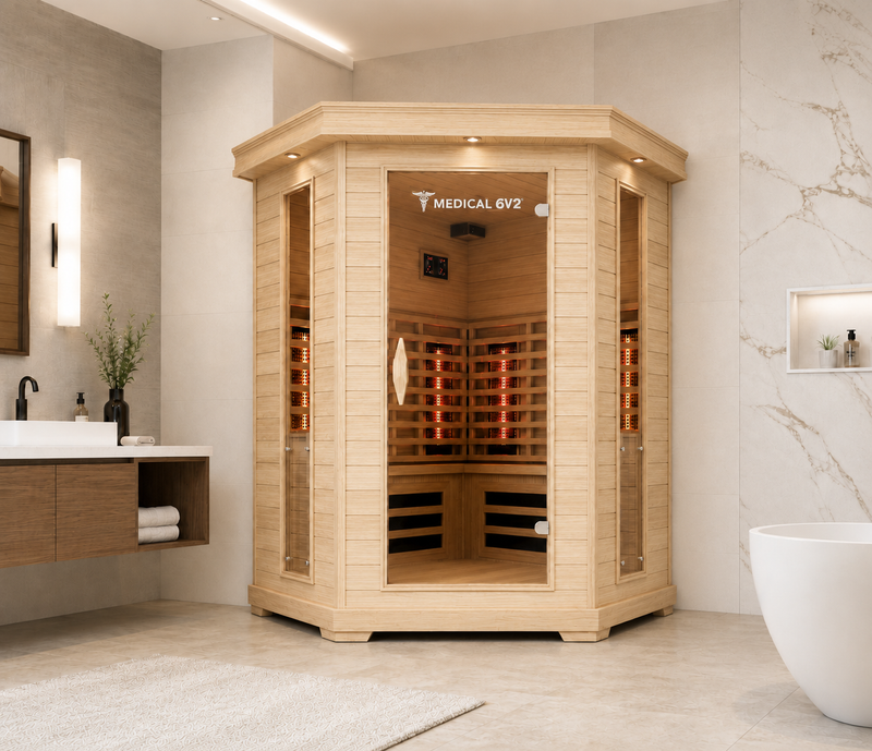 Medical Sauna 6 Plus 4–6 Person Infrared Sauna
