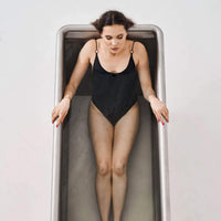 Icetubs IceBath Thermowood And Stainless Steel Cold Therapy Immersion Bath
